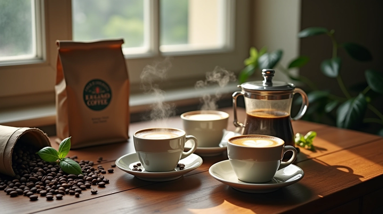 The art of the coffee blend and roast level